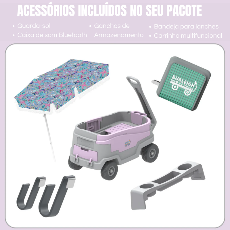 FlexCart - O Carrinho Multifuncional da Família