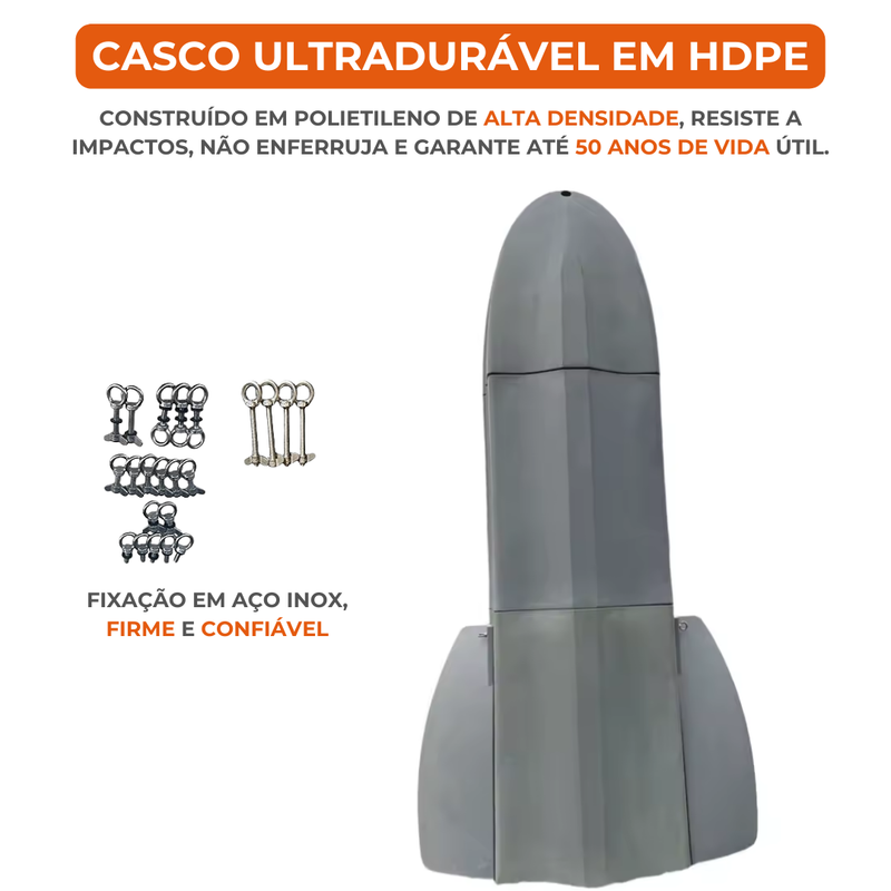 Barco Modular - Desmontável / 3 a 4 Pessos
