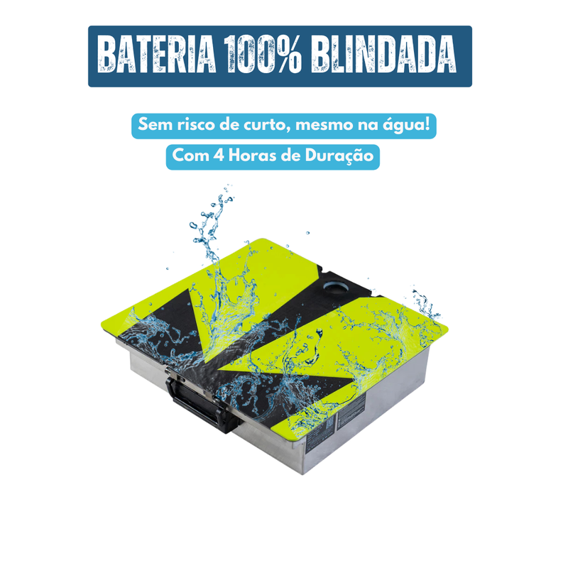 JetNautic - Barco Compacto Com Motor Elétrico