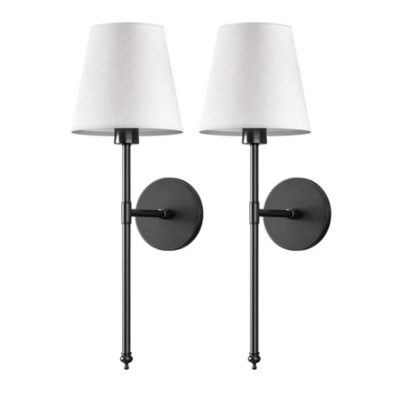 Conjunto de 2 Luminarias Arandelas Sem Fio