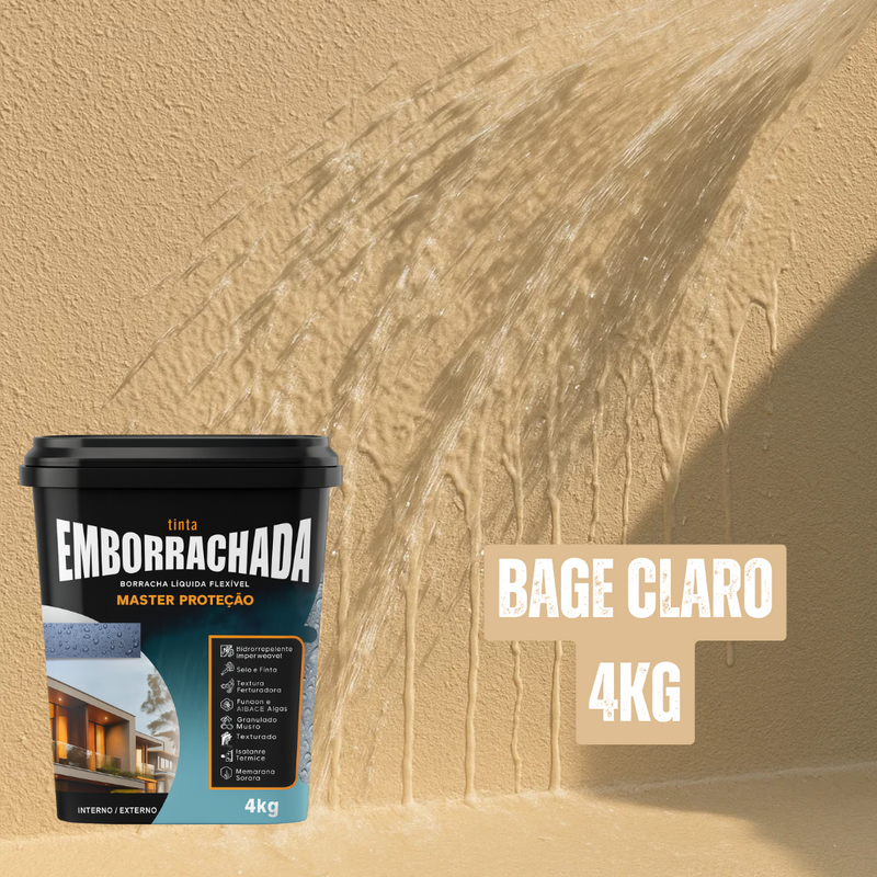Tinta Emborrachada Borracha Liquida Sela e Pinta Parede Laje Reboco Telhado / PROMOÇÃO