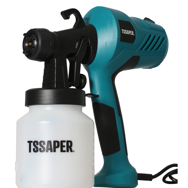 Pistola Elétrica para Pintura Pulverizador de tinta Compressor com Bico de Metal 450w TSSAPER